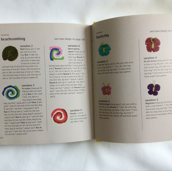 500 Crochet Blocks Book Hard to Find Table Book - Picture 13 of 13